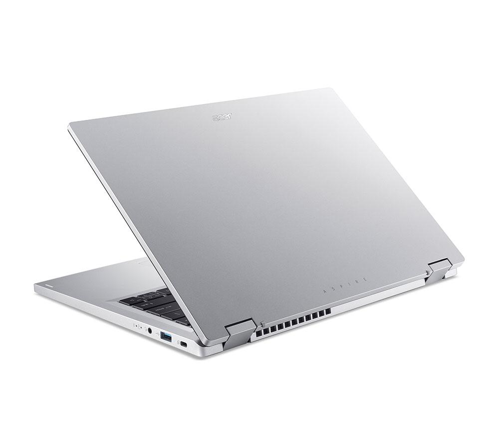 ACER Aspire Go Spin 14 14" 2 in 1 Laptop - Intel® Core™ 3, 256 GB SSD, Silver