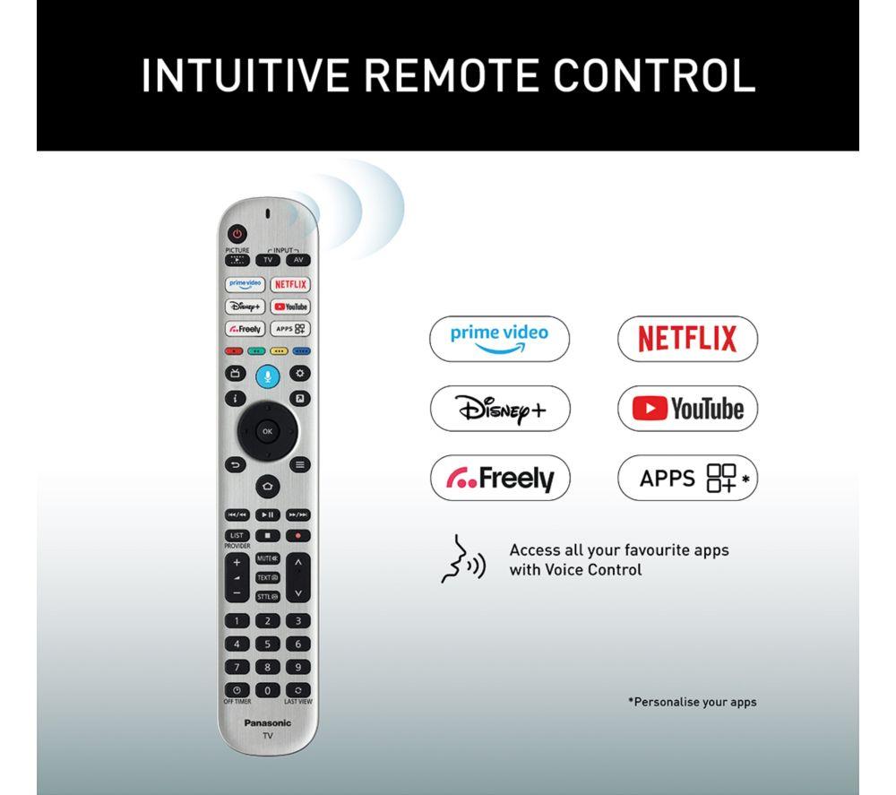 PANASONIC W95B 75" Mini LED 4K HDR Smart Fire TV with Freely - TV-75W95BEB