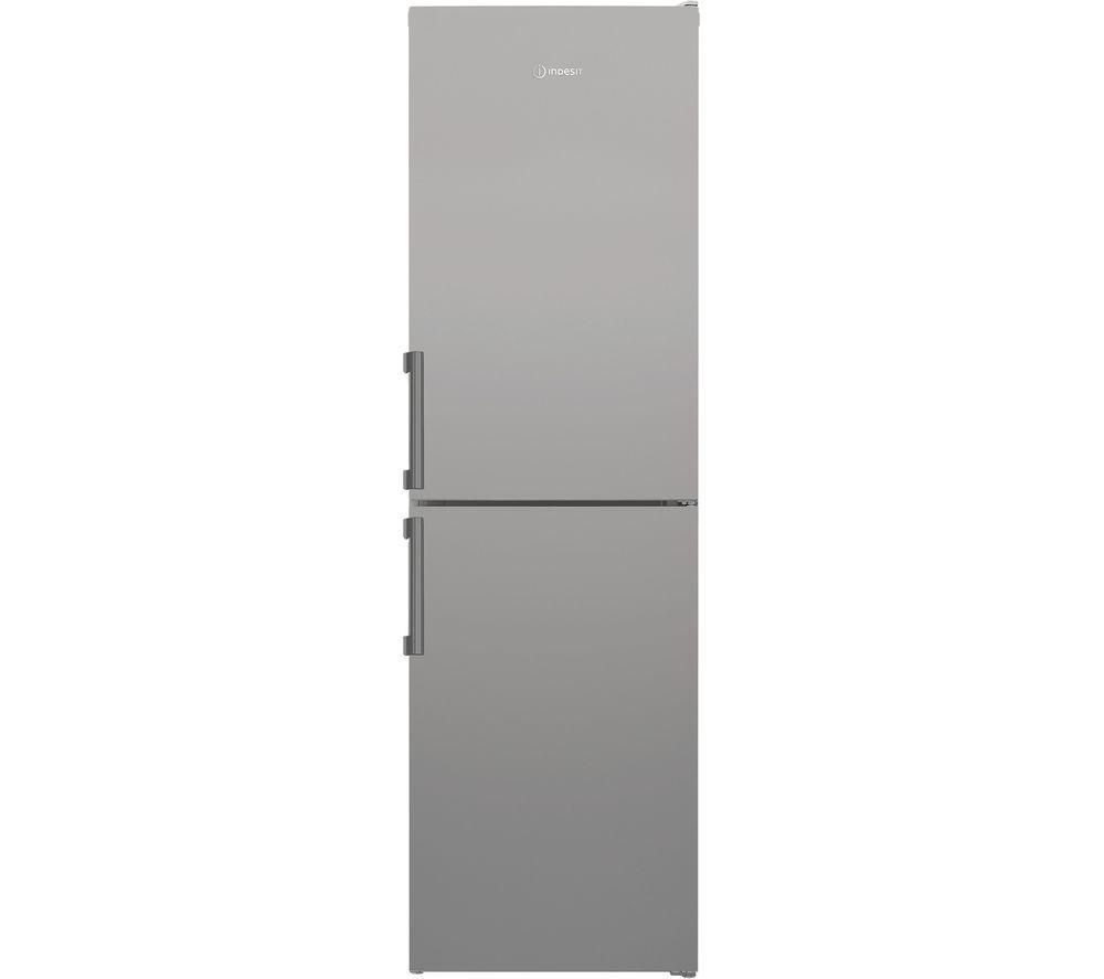 INDESIT No Frost IKNH 1261 S4UK 50/50 Fridge Freezer - Silver