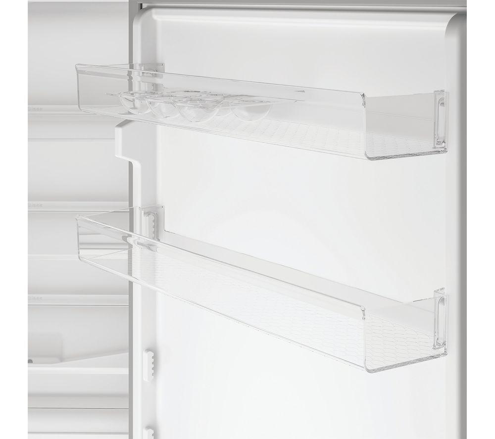 INDESIT No Frost IKNH 1261 S4UK 50/50 Fridge Freezer - Silver