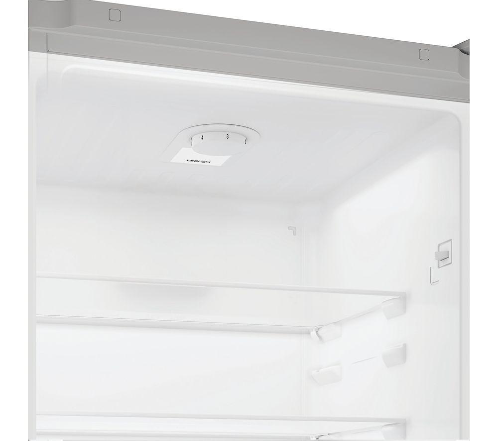 INDESIT No Frost IKNH 1261 S4UK 50/50 Fridge Freezer - Silver