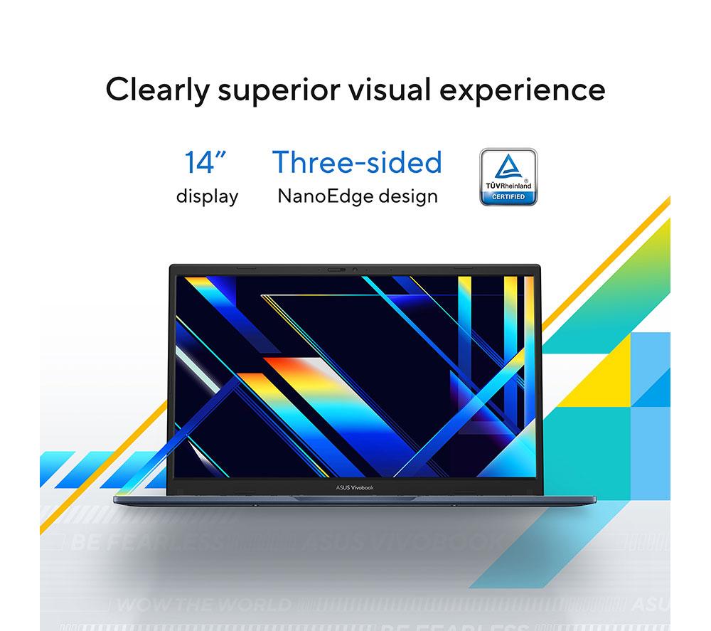 Portátil ASUS Vivobook 14 X1404VA de 14" - Intel® Core™ 7, SSD de 1 TB, Plata