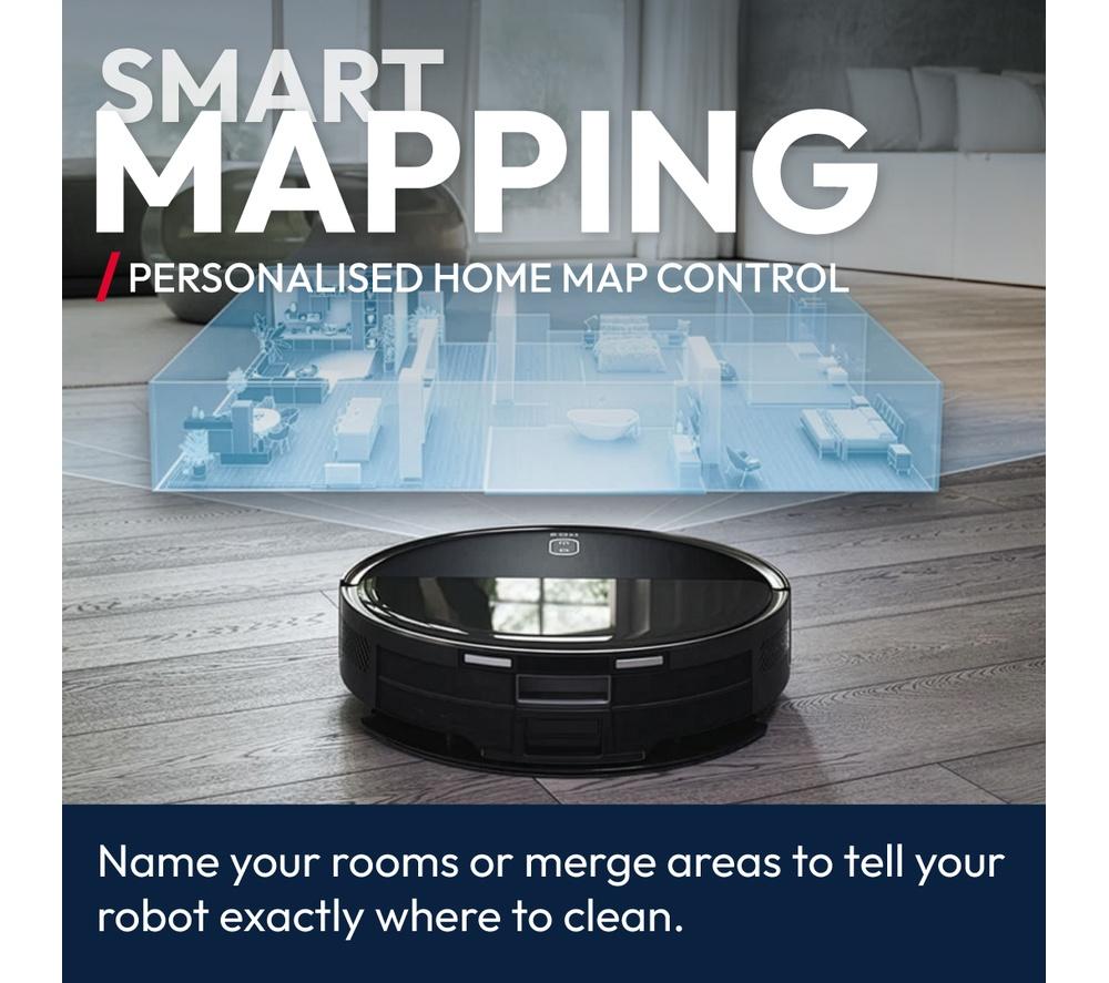 HOOVER HG2 Turbo Slim Hydro Robot Vacuum Cleaner - Black