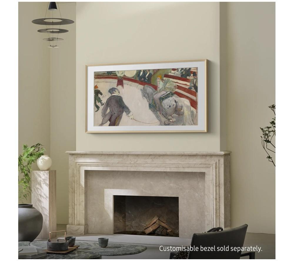 SAMSUNG The Frame Pro (2025) TV IA inteligente Neo QLED 4K de 65" con modo Arte y soporte de pared Slim Fit - QE65LS03FW