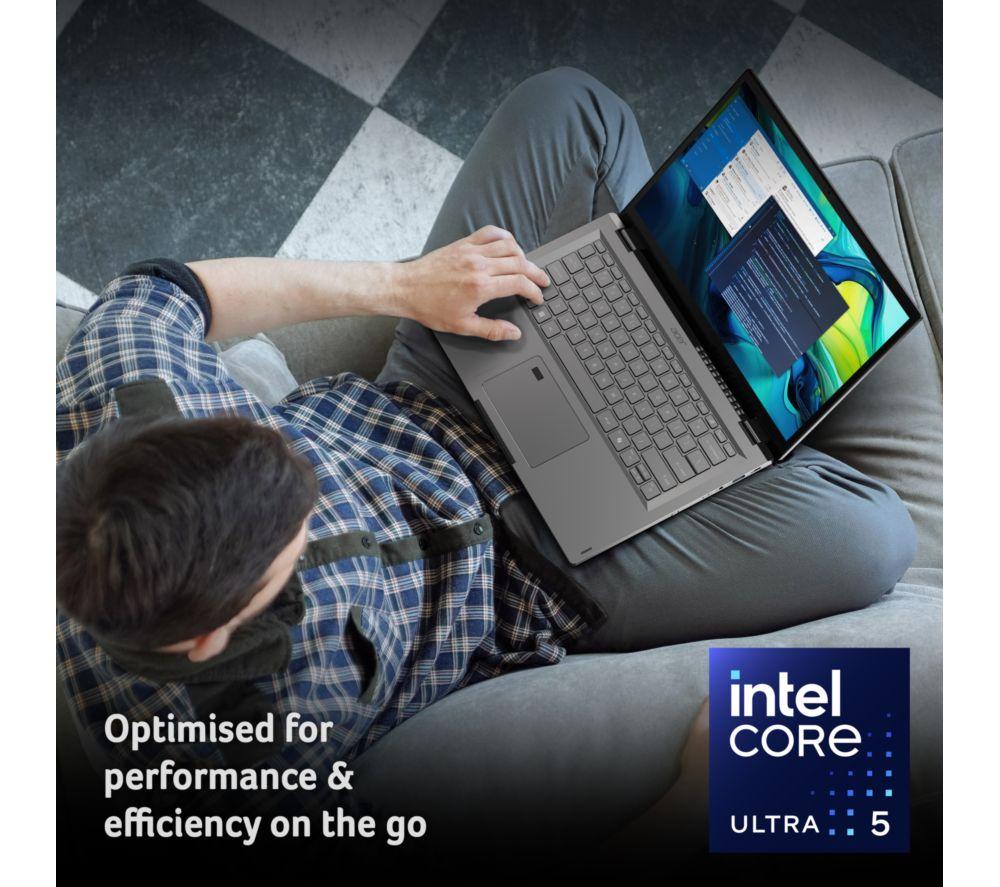 ACER Aspire Spin 14 14" 2 in 1 Laptop - Intel® Core™ Ultra 5, 1 TB SSD, Grey