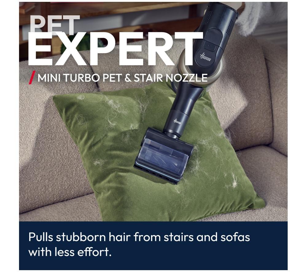 HOOVER HF4+ Power Move Pets HF4P10P Cordless Vacuum Cleaner - Black & Gold