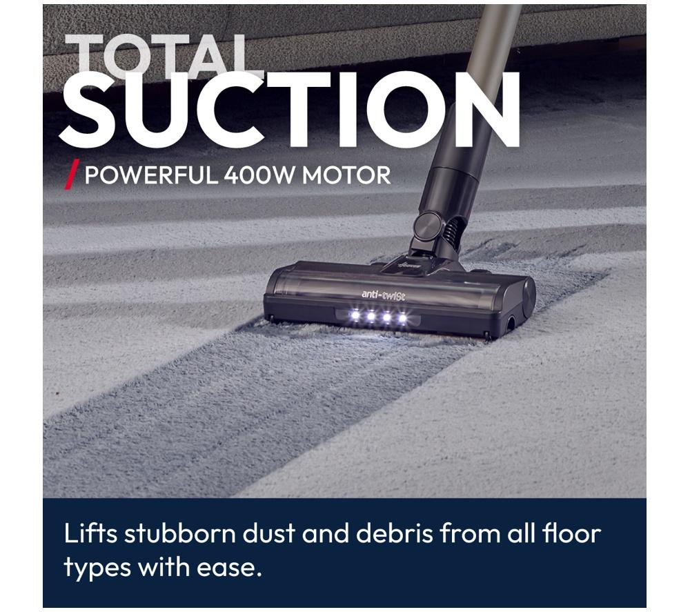 HOOVER HF4+ Power Move Pets HF4P10P Cordless Vacuum Cleaner - Black & Gold