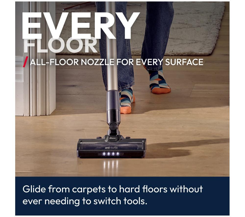 HOOVER HF4+ Power Move Pets HF4P10P Cordless Vacuum Cleaner - Black & Gold