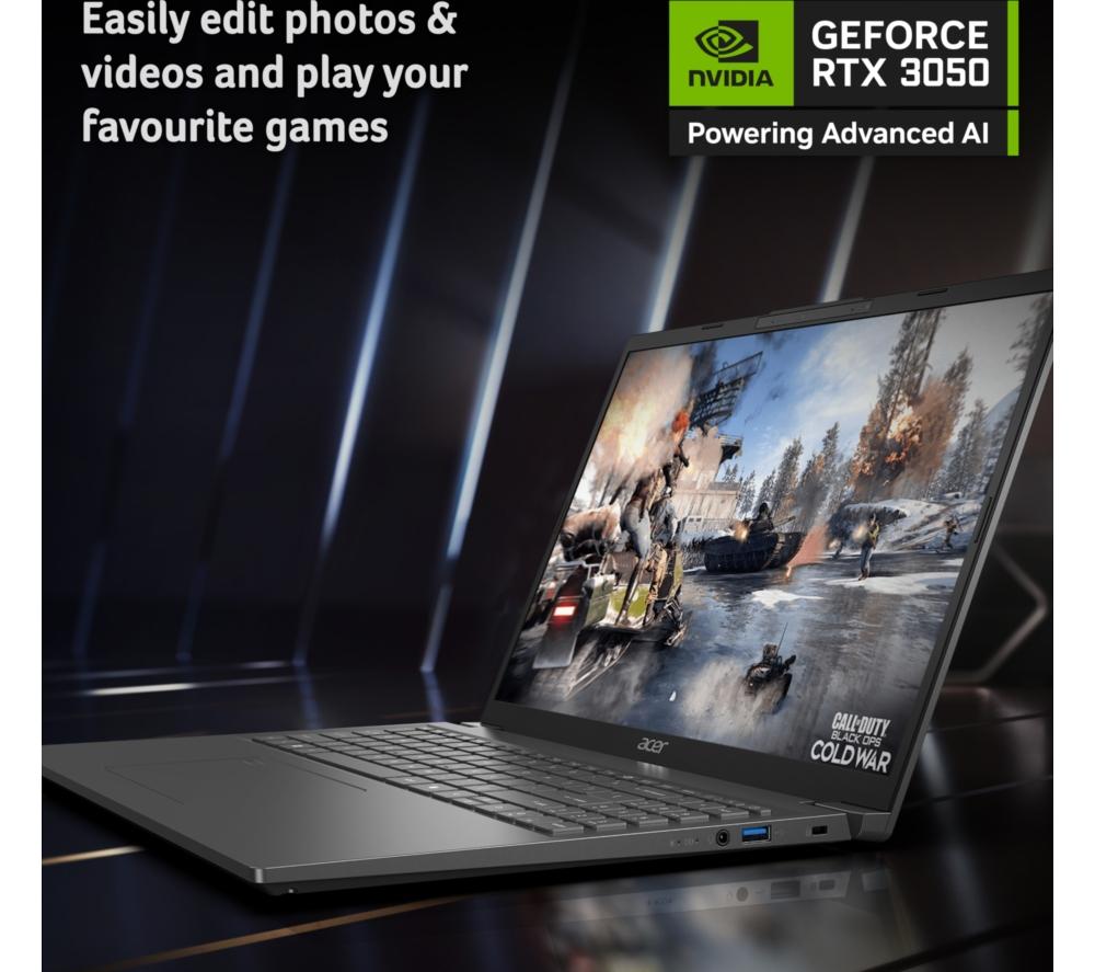 Portátil ACER Aspire 16 de 16" - Intel® Core™ Ultra 7, SSD de 1 TB, Gris