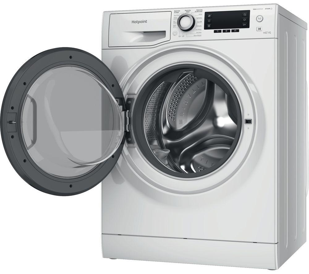 HOTPOINT ActiveCare NDD 11748 DA UK 11 kg Washer Dryer - White