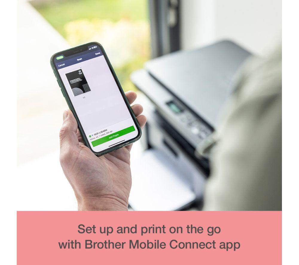 BROTHER DCP-L1640DW Monochrome All-in-One Wireless Laser Printer
