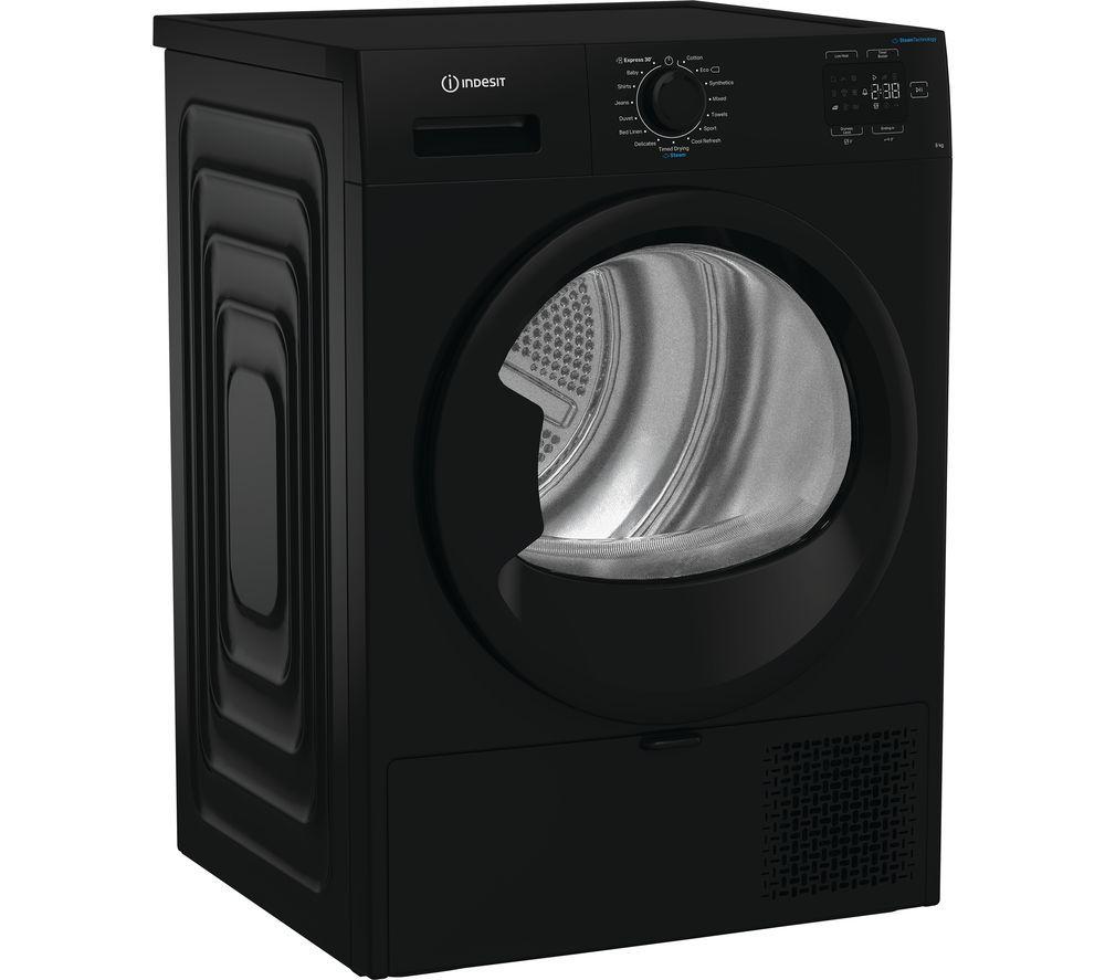 INDESIT C YD 92D BB UK 9 kg Heat Pump Tumble Dryer - Black