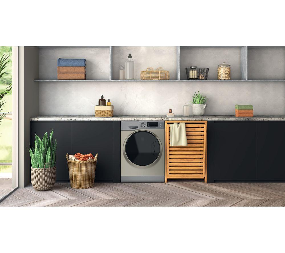 HOTPOINT ActiveCare NDD 10748 GDA UK Lavasecadora de 10 kg - Grafito
