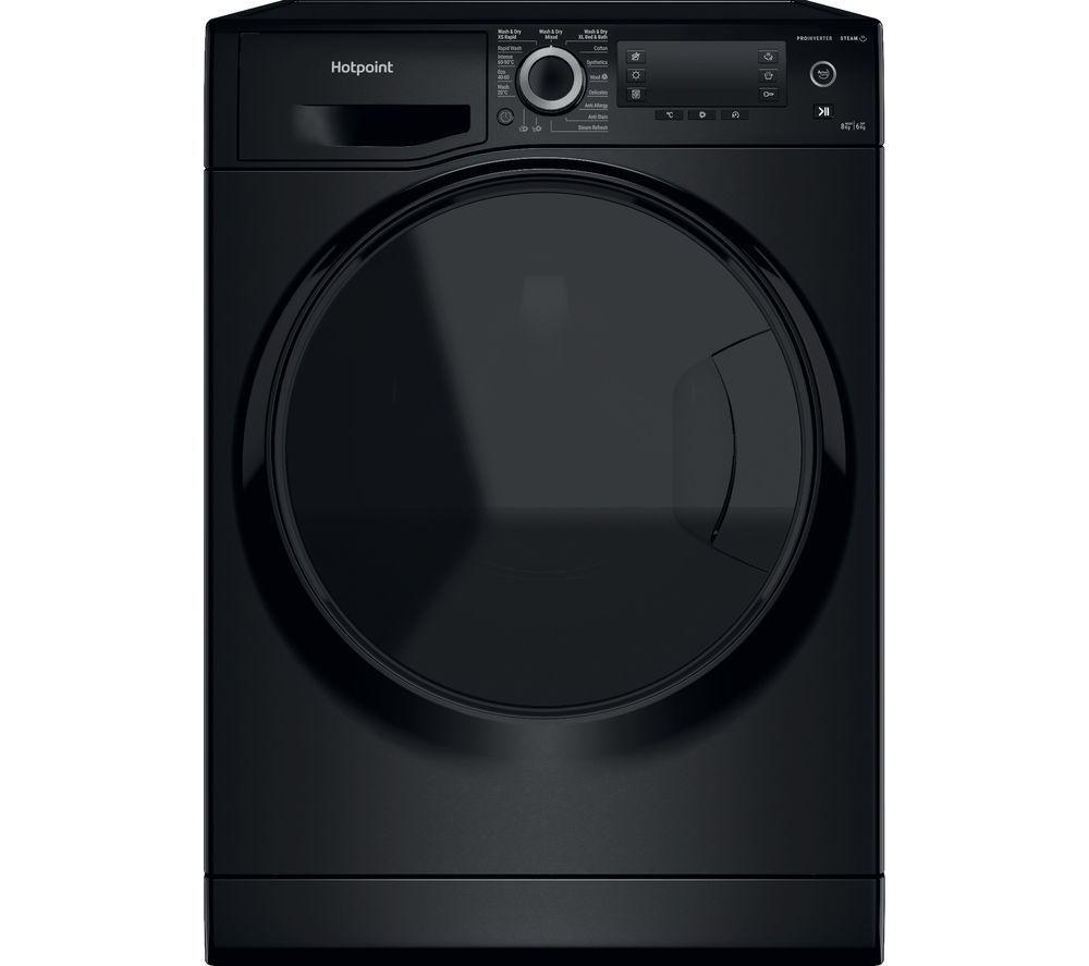 HOTPOINT ActiveCare NDD 86448 BDA UK 8 kg Washer Dryer - Black
