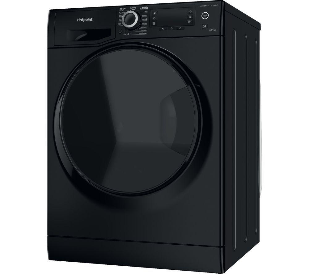 Secadora con lavadora HOTPOINT ActiveCare NDD 86448 BDA UK de 8 kg - Negra