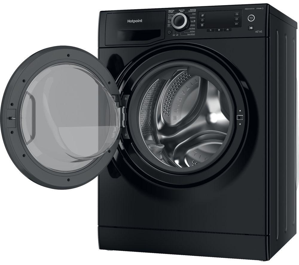 Secadora con lavadora HOTPOINT ActiveCare NDD 86448 BDA UK de 8 kg - Negra