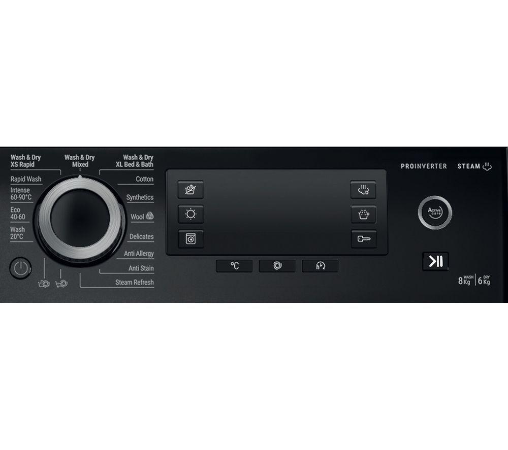 Secadora con lavadora HOTPOINT ActiveCare NDD 86448 BDA UK de 8 kg - Negra