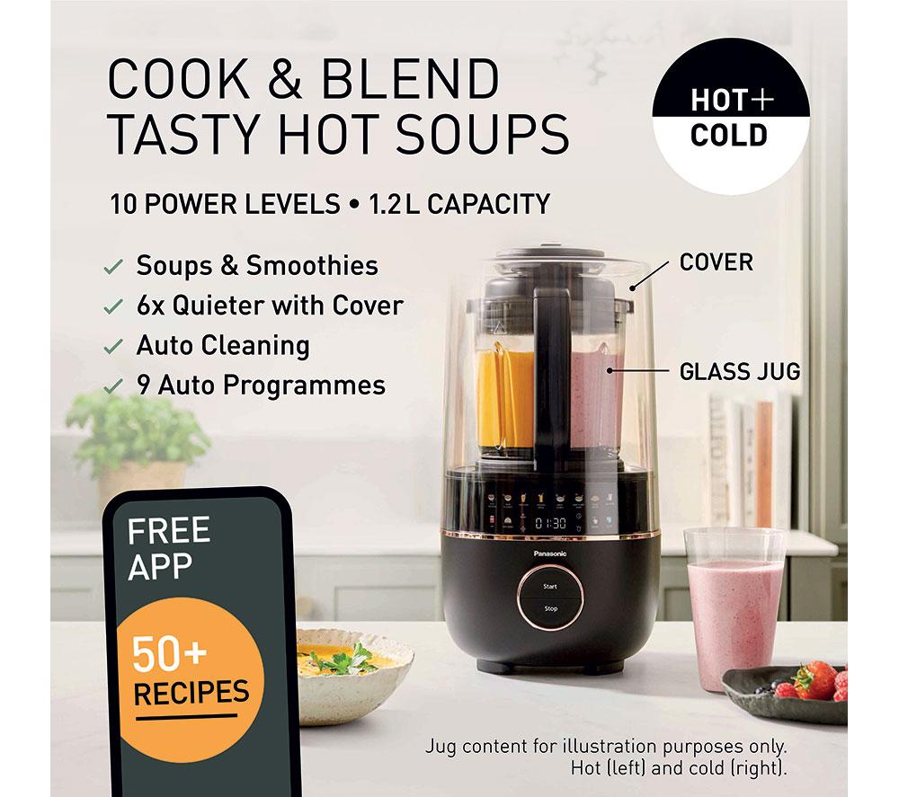 PANASONIC MX-HG4401KXC Blender & Soup Maker - Black & Rose Gold
