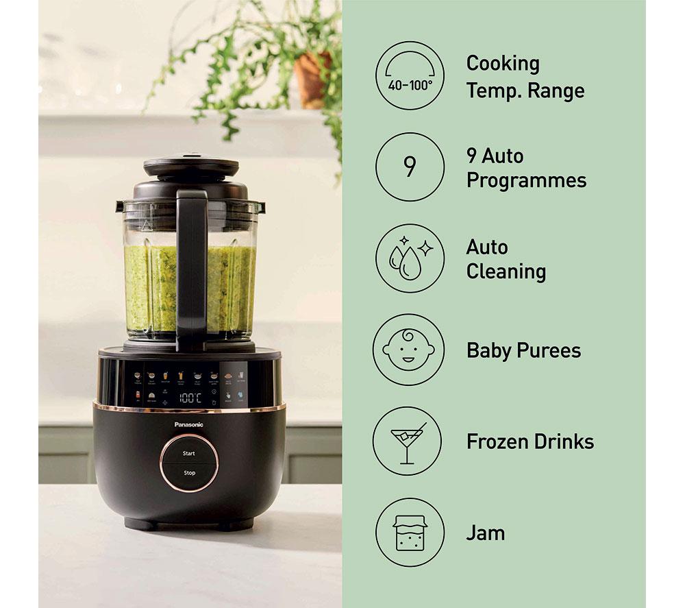 PANASONIC MX-HG4401KXC Blender & Soup Maker - Black & Rose Gold
