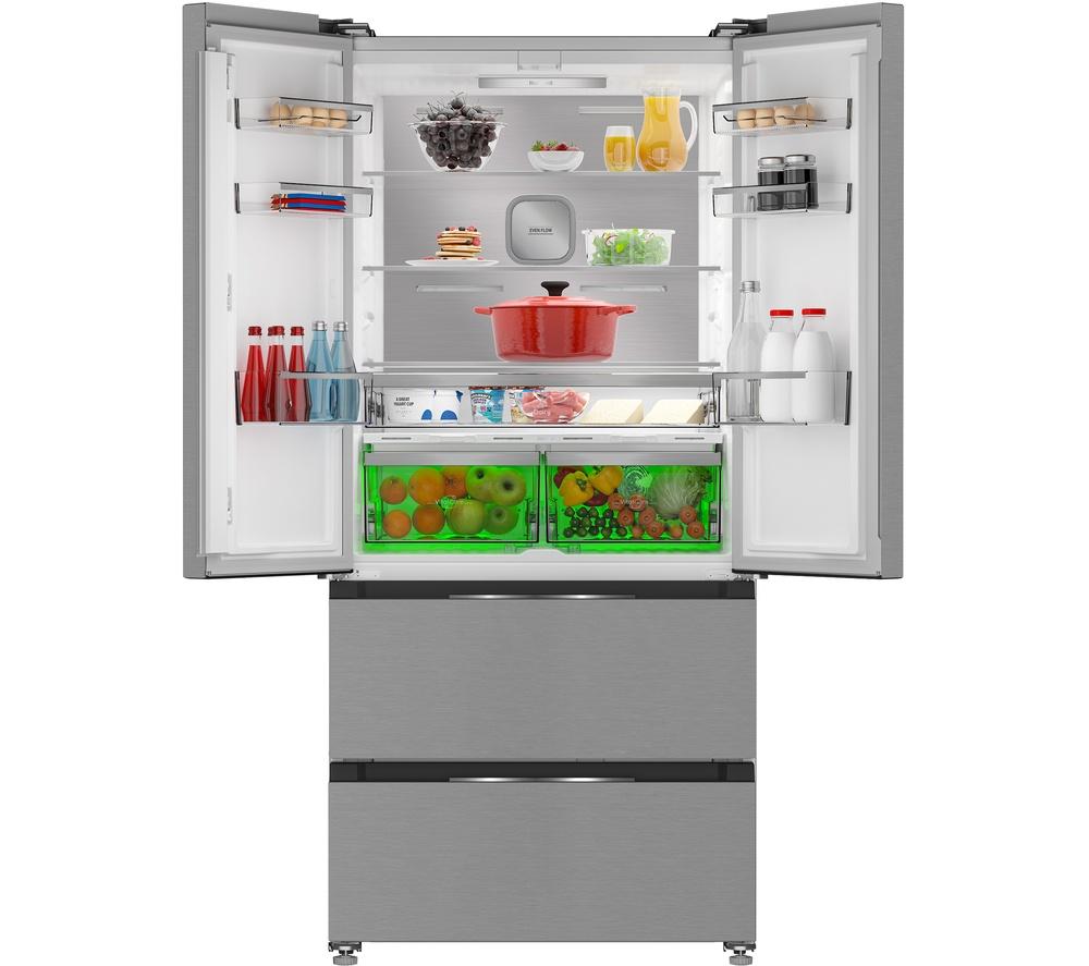 Frigorífico americano HOTPOINT VitalCare HPG2 6513 XBR4UK - Inox oscuro