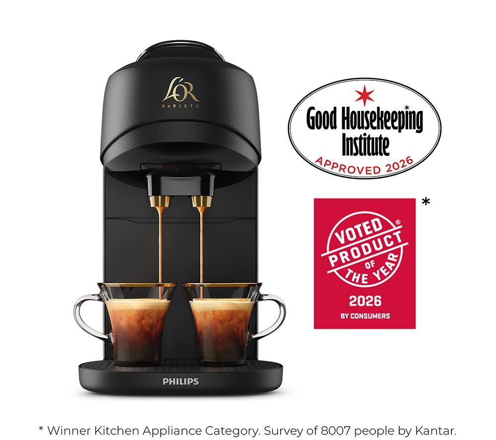 L'OR Barista Absolu by Philips LM9512/60 Coffee Machine - Black