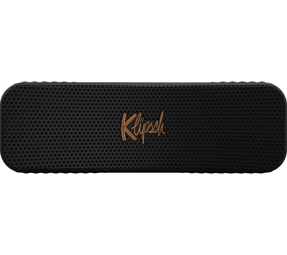 KLIPSCH Detroit Portable Bluetooth Speaker - Black