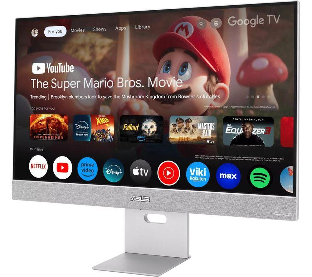 ASUS ZenScreen MS27UC 4K Ultra HD 27" IPS LED Monitor - Silver