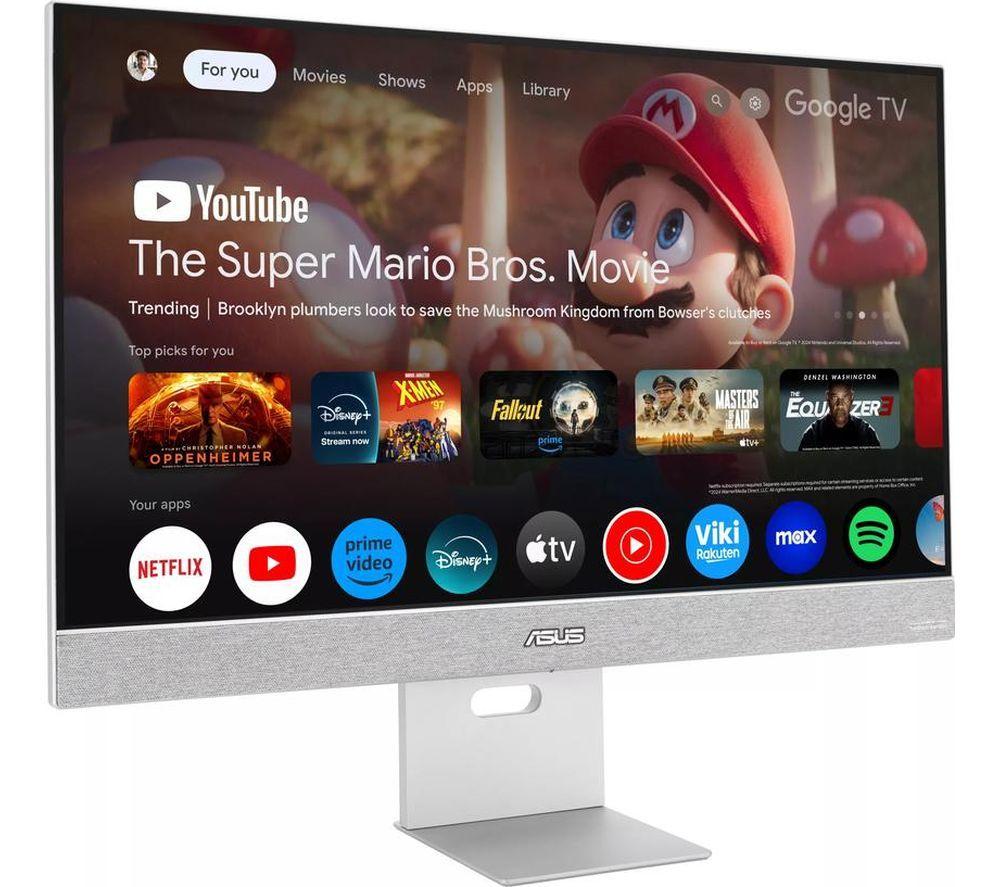 ASUS ZenScreen MS27UC 4K Ultra HD 27" IPS LED Monitor - Silver