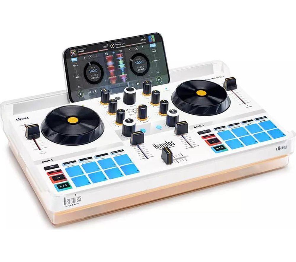 HERCULES DJControl Mix Ultra - White