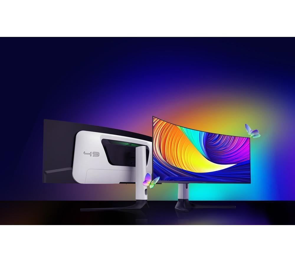 KOORUI S4941XO Dual Quad HD 49" Curved Quantum Dot OLED Gaming Monitor - Black