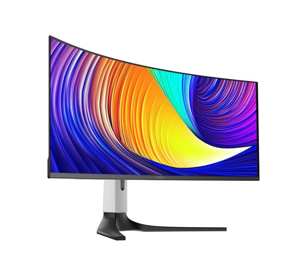 KOORUI S4941XO Dual Quad HD 49" Curved Quantum Dot OLED Gaming Monitor - Black