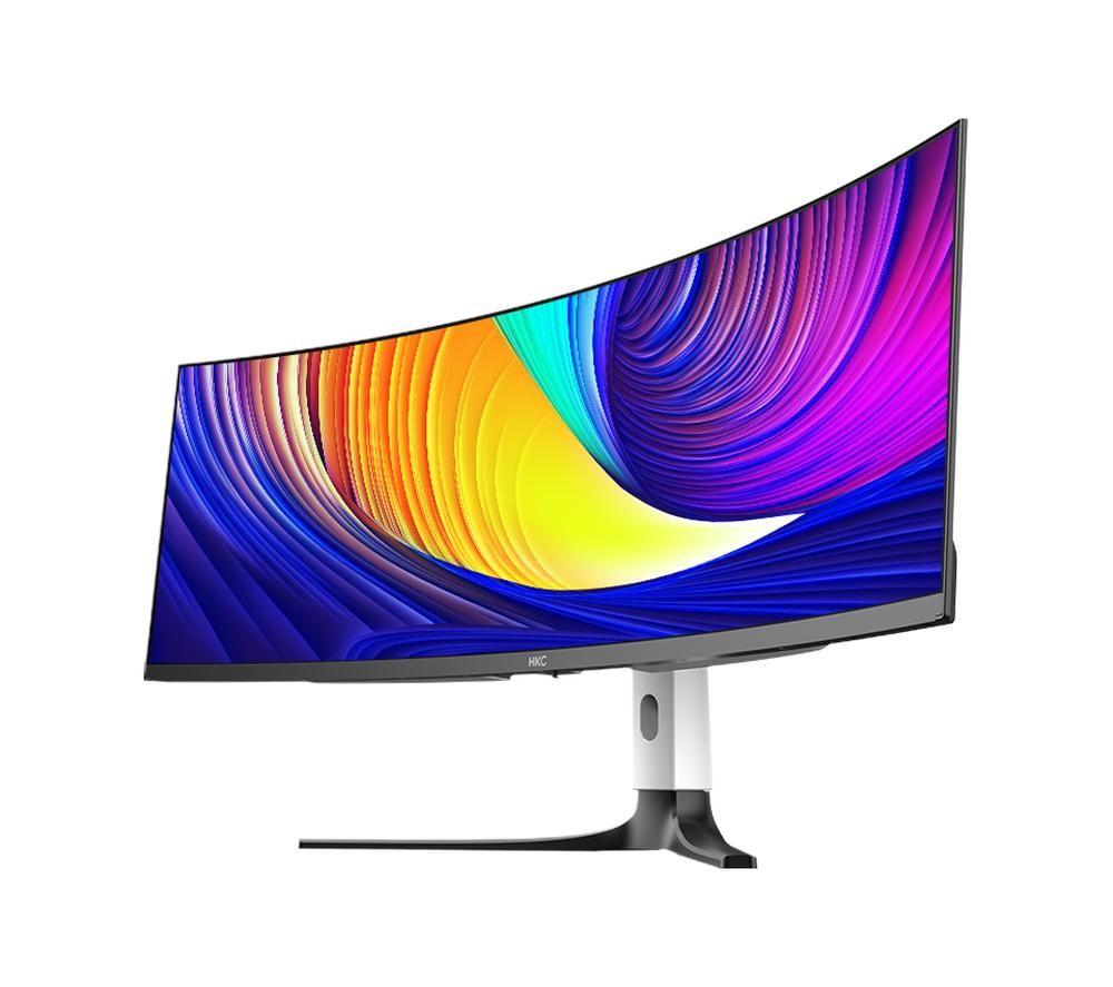 KOORUI S4941XO Dual Quad HD 49" Curved Quantum Dot OLED Gaming Monitor - Black
