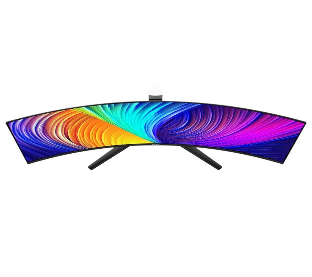 KOORUI S4941XO Dual Quad HD 49" Curved Quantum Dot OLED Gaming Monitor - Black