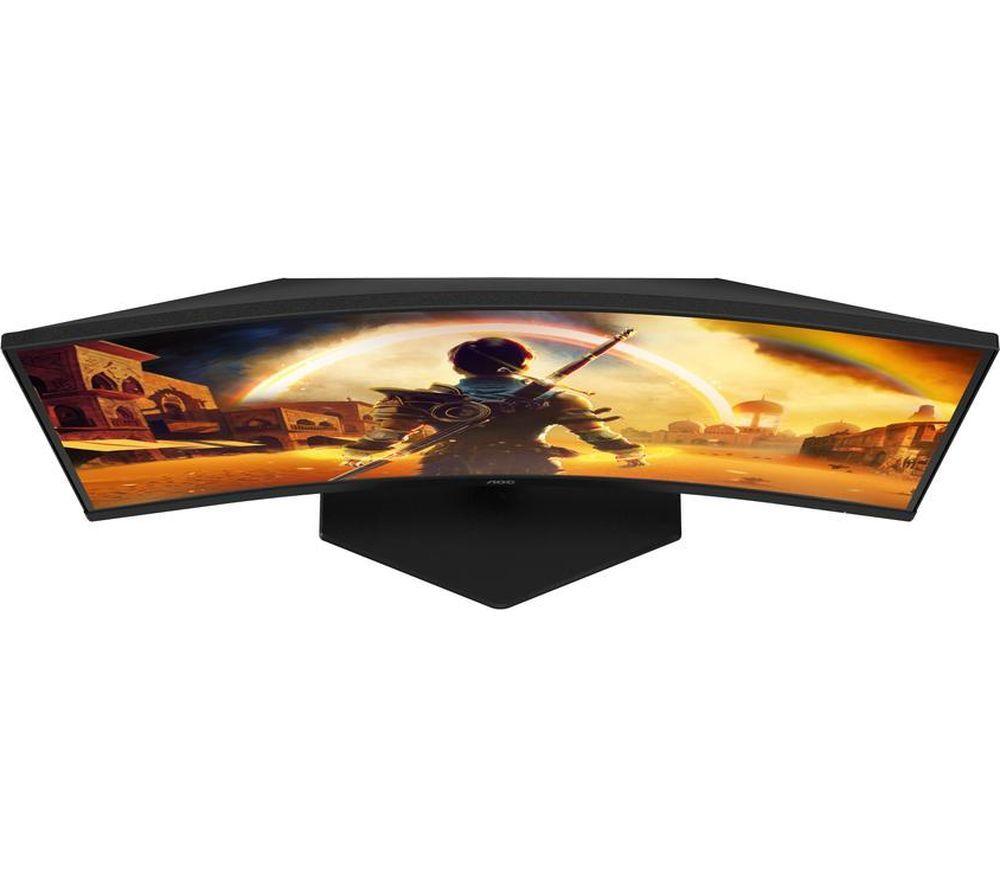 AOC C27G42E Full HD 27" Curved VA WLED Gaming Monitor - Black & Red
