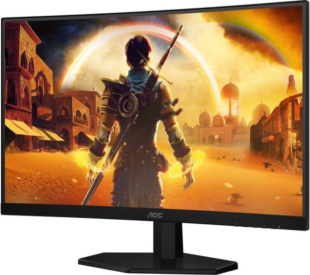 AOC C27G42E Full HD 27" Curved VA WLED Gaming Monitor - Black & Red