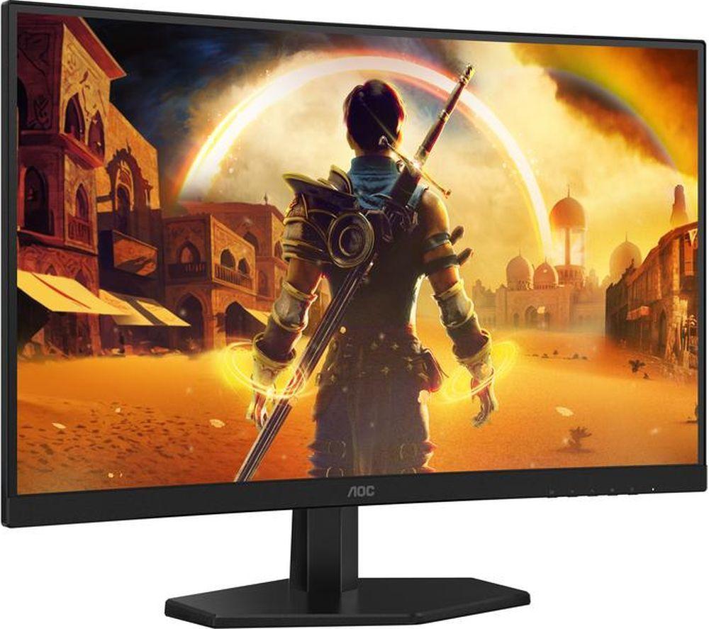 AOC C27G42E Full HD 27" Curved VA WLED Gaming Monitor - Black & Red
