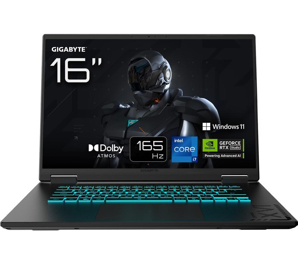 GIGABYTE A16 16" Gaming Laptop - Intel® Core™ i7, RTX 5060, 1 TB SSD