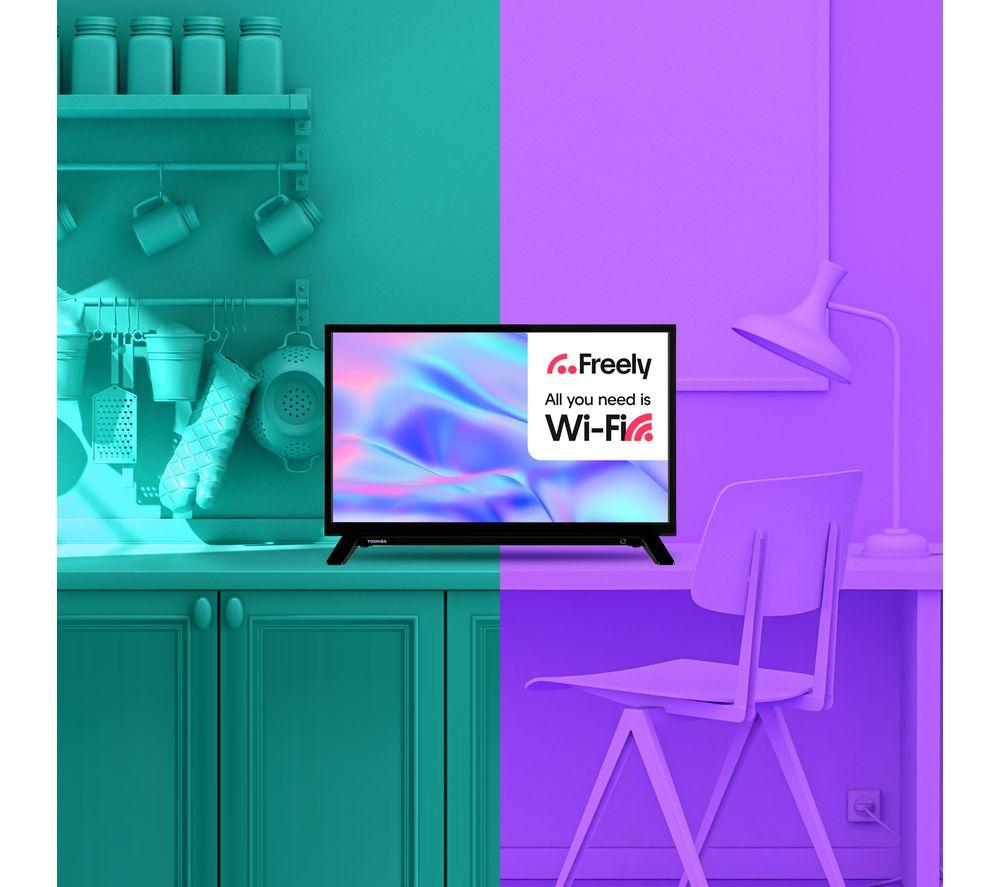 TOSHIBA 24WV2553DB 24" Smart HD Ready HDR LED-Fernseher