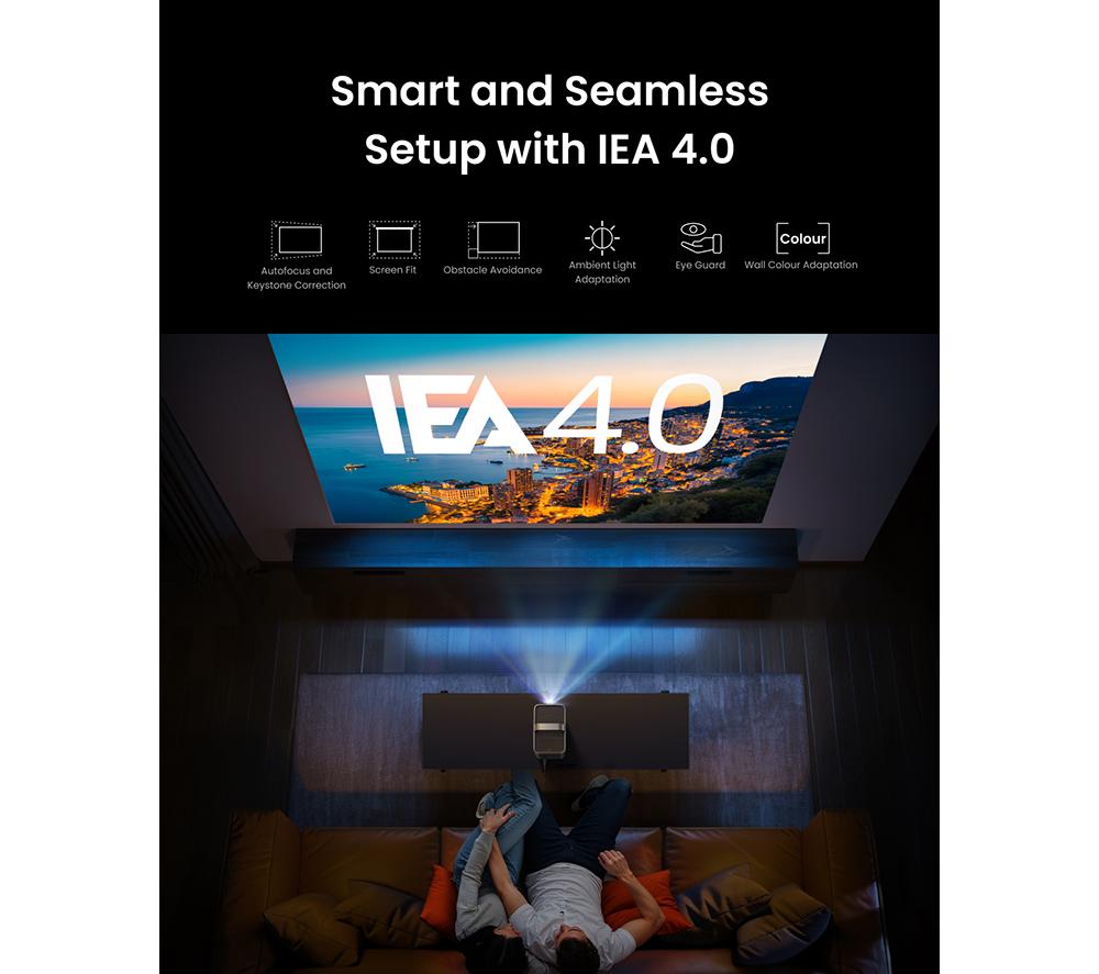 ANKER Nebula Cosmos Smart Laser 4K Ultra HD Home Cinema Projector with Google TV