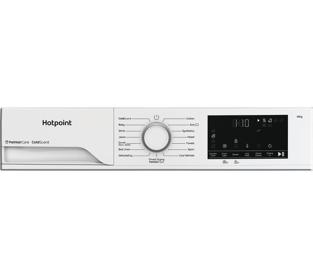 Secadora de bomba de calor HOTPOINT PetHairCare C HD 103M WW UK de 10 kg - Blanca