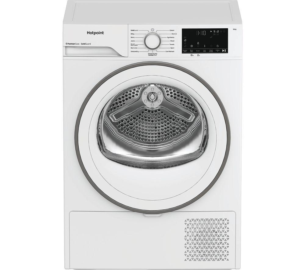 Secadora de bomba de calor HOTPOINT PetHairCare C HD 103M WW UK de 10 kg - Blanca