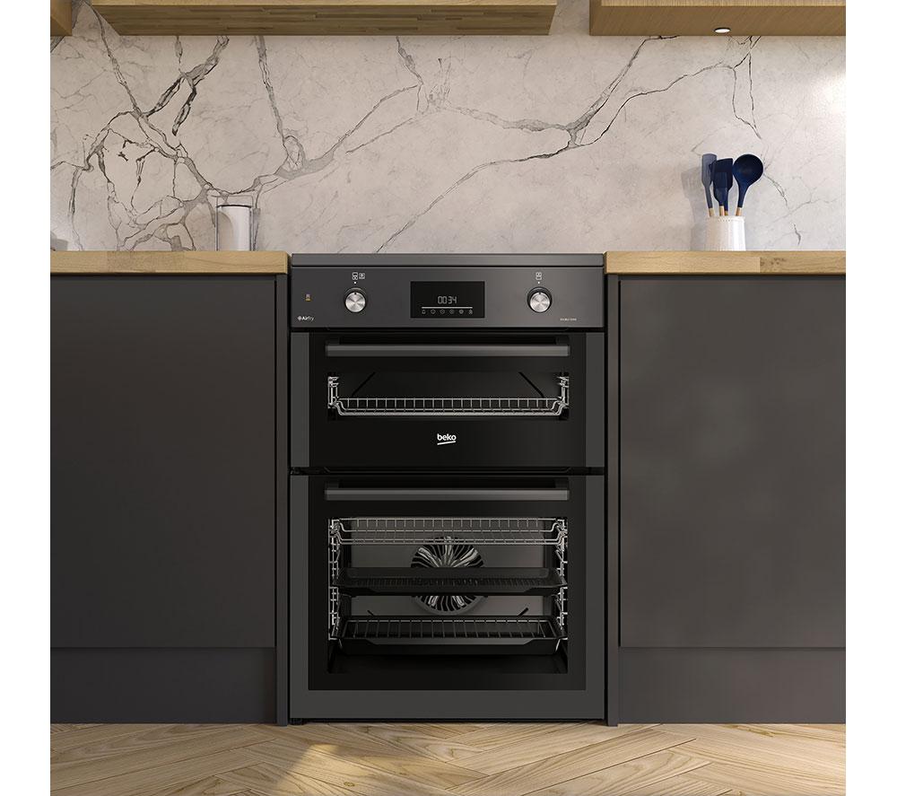 BEKO Pro AeroPerfect AirFry FDIA6731FCA Cocina eléctrica de inducción de 60 cm - Negra