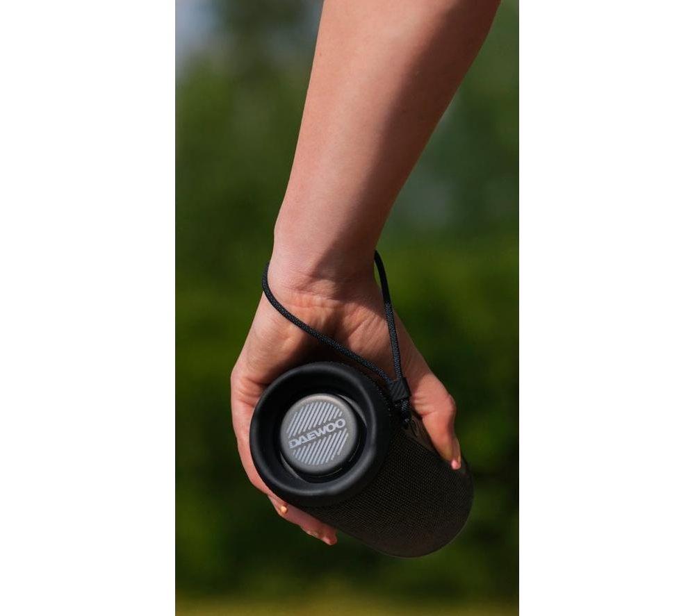 DAEWOO Boom Beat Splash Portable Bluetooth Speaker - Black