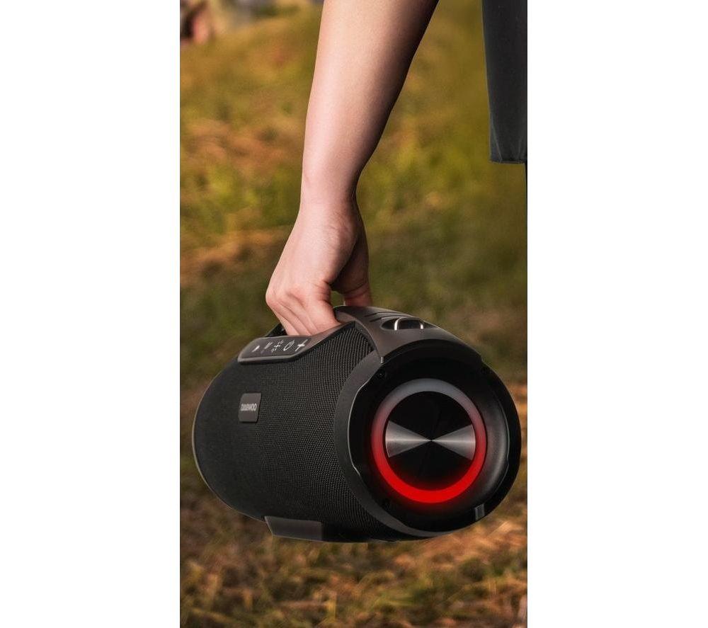 DAEWOO Boom Beat Pro Portable Bluetooth Speaker - Black