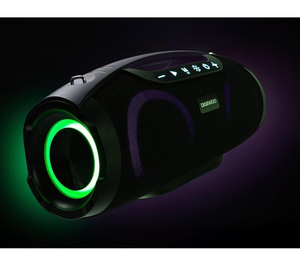 DAEWOO Boom Beat Pro Portable Bluetooth Speaker - Black