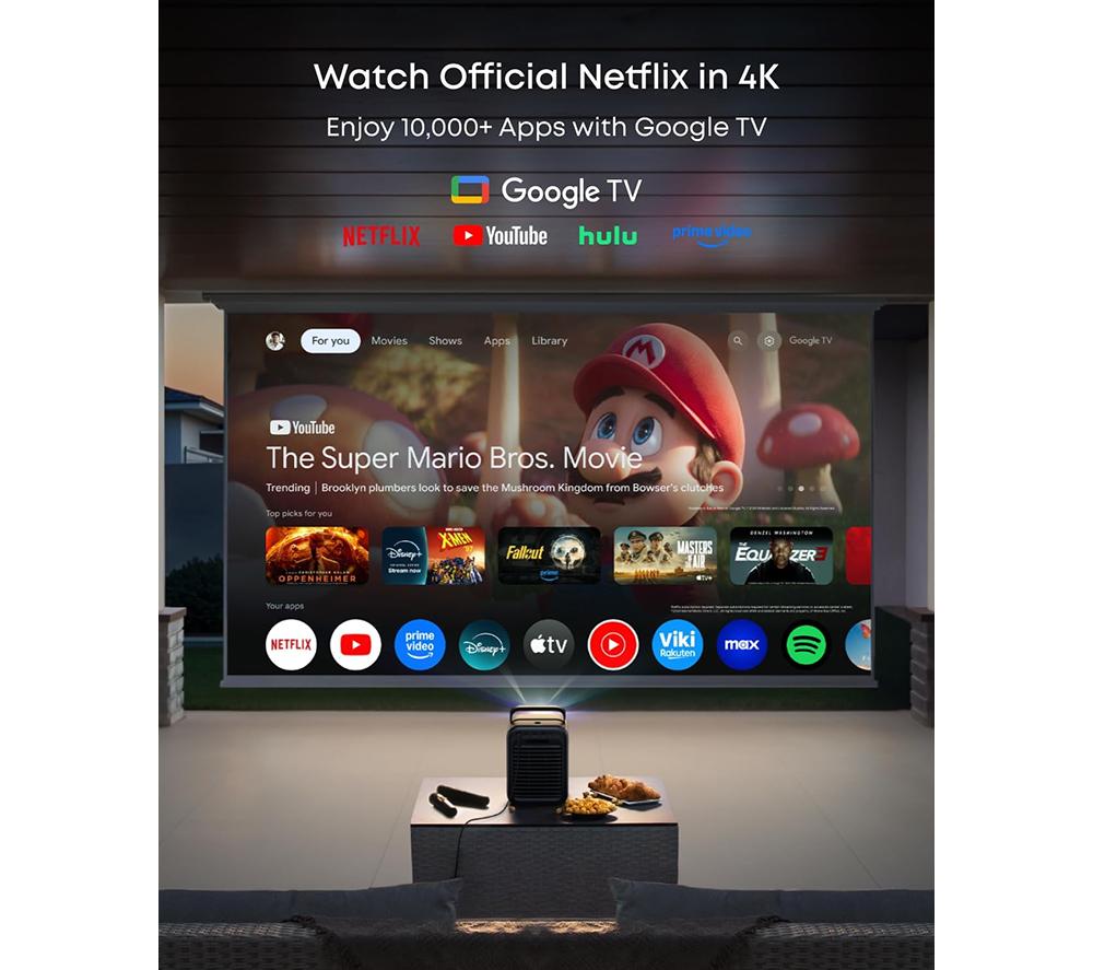 ANKER Nebula X1 Smart 4K Ultra HD Home Cinema Projector