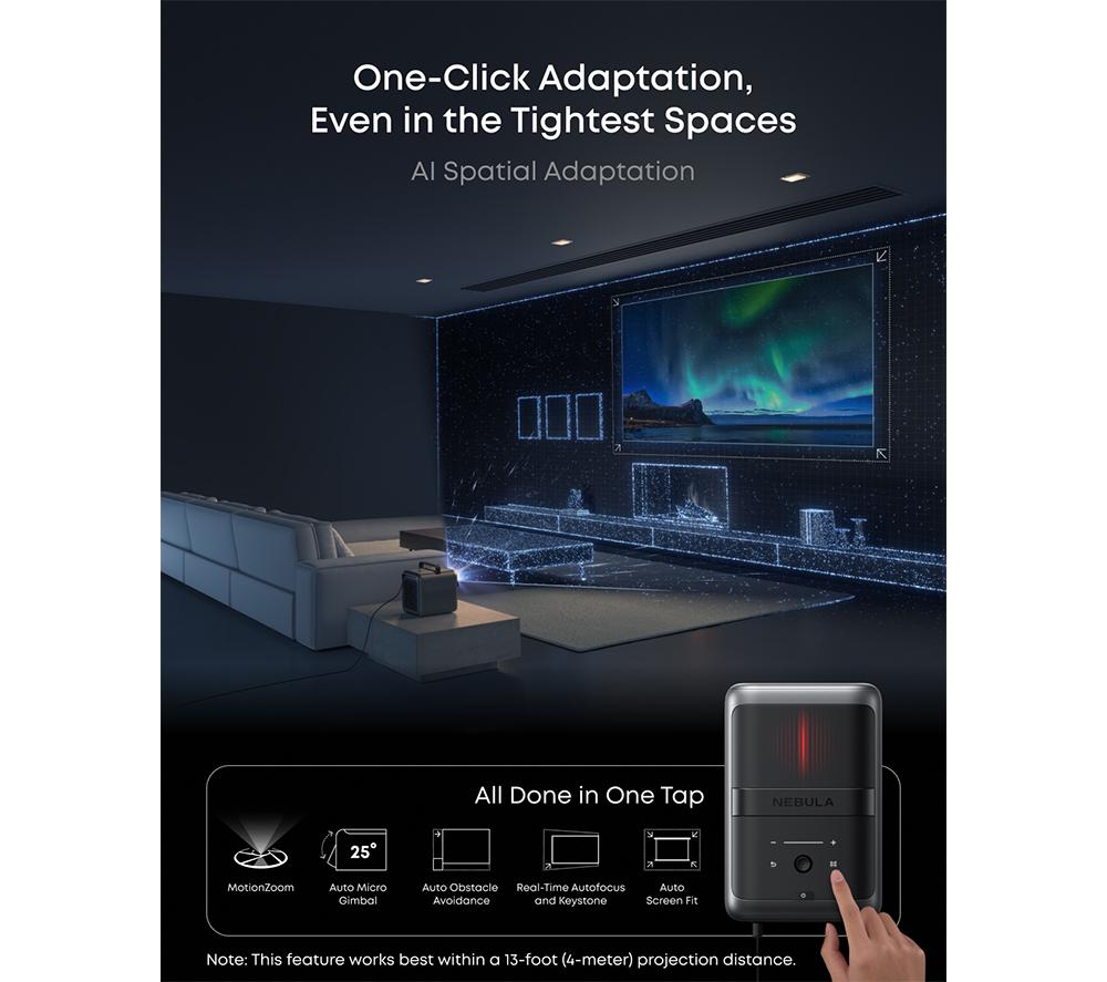 ANKER Nebula X1 Smart 4K Ultra HD Home Cinema Projector