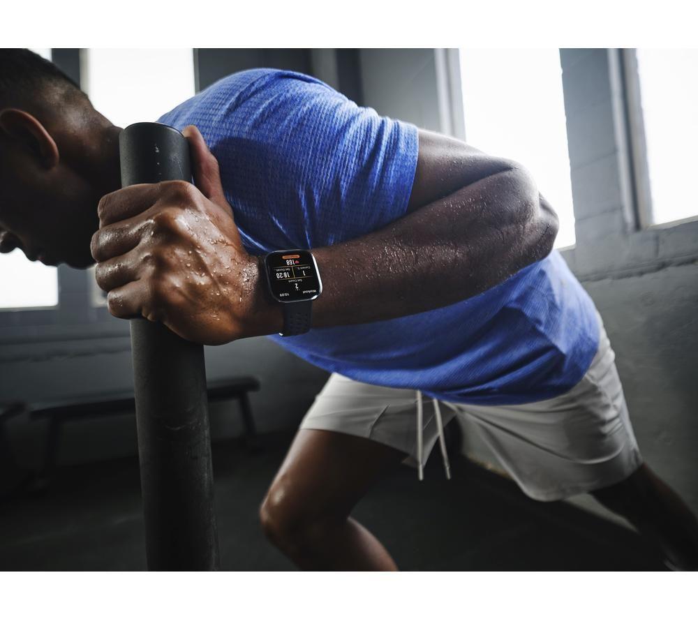 AMAZFIT Bip 6 Smart Watch - Black, Silicone Strap, 46 mm