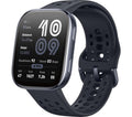 AMAZFIT Bip 6 Smart Watch - Black, Silicone Strap, 46 mm