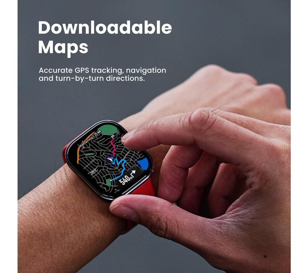 AMAZFIT Bip 6 Smart Watch - Red